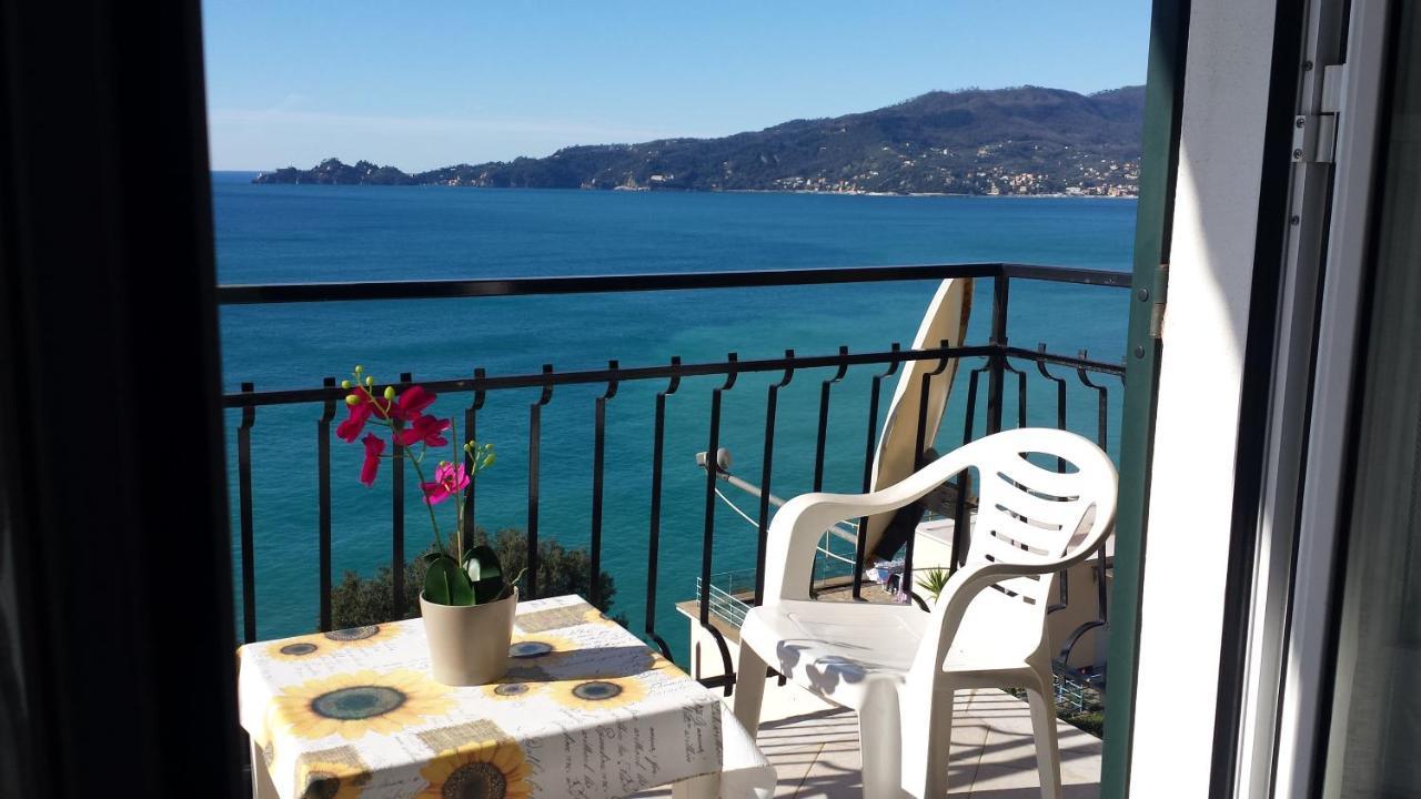 ゾアーリVista Mare E Portofino - Sea And Portofino Viewアパートメント エクステリア 写真
