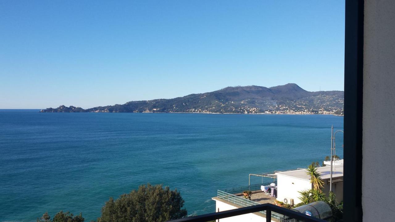 ゾアーリVista Mare E Portofino - Sea And Portofino Viewアパートメント エクステリア 写真