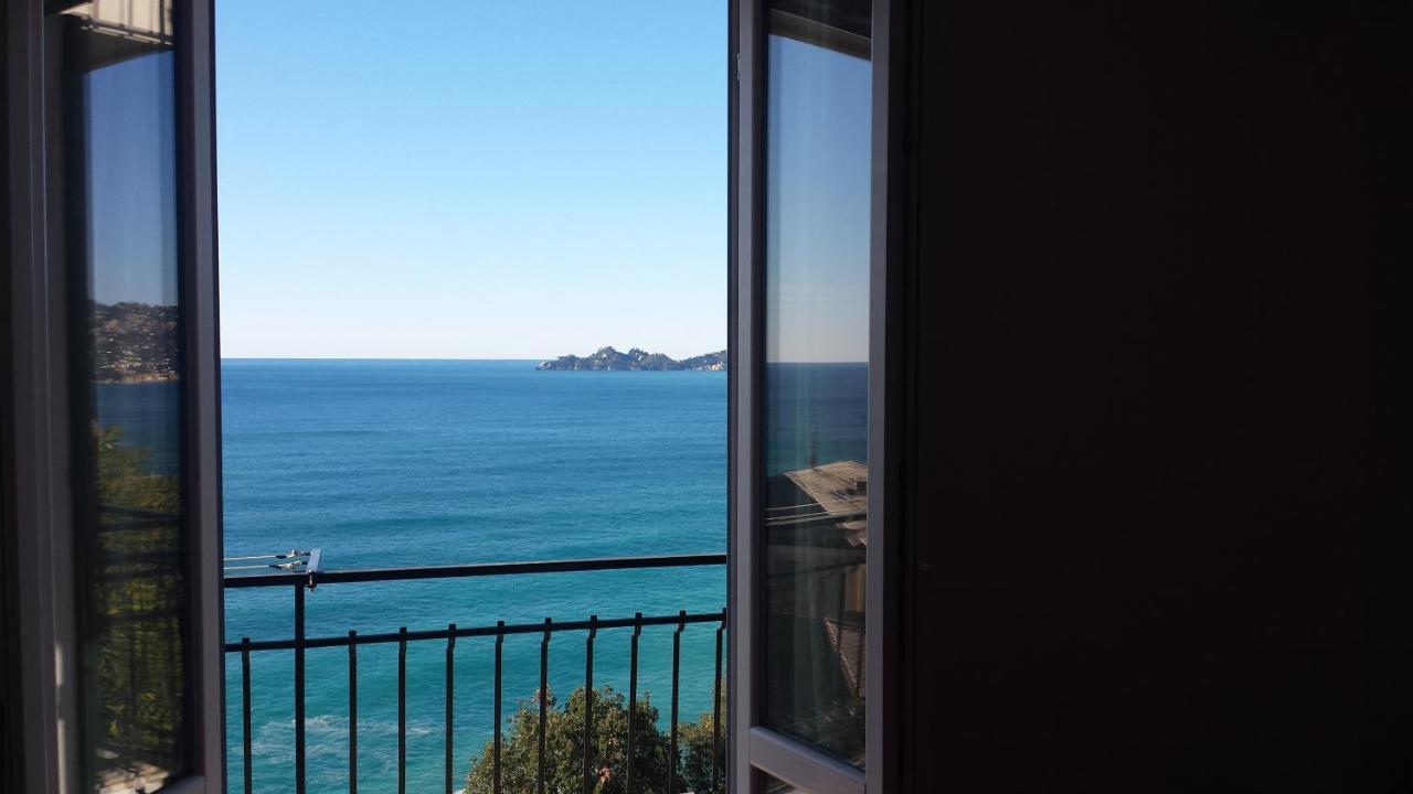 ゾアーリVista Mare E Portofino - Sea And Portofino Viewアパートメント エクステリア 写真